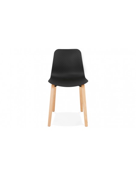 Chaise scandinave noir Tania