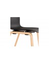 Chaise scandinave noir Tania