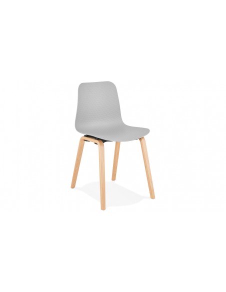 Chaise scandinave gris Tania