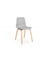 Chaise scandinave gris Tania