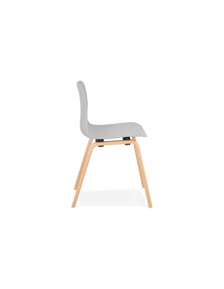Chaise scandinave gris Tania