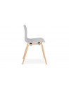 Chaise scandinave gris Tania