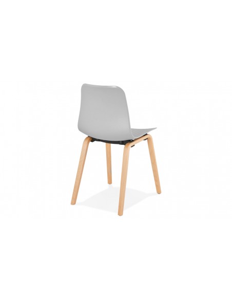 Chaise scandinave gris Tania