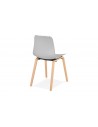 Chaise scandinave gris Tania