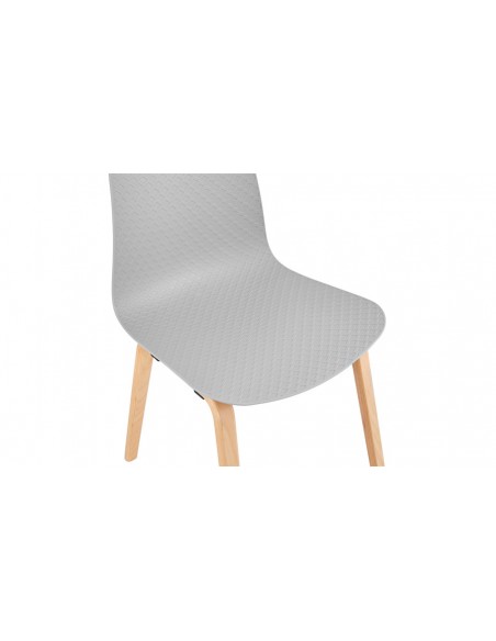 Chaise scandinave gris Tania