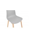 Chaise scandinave gris Tania