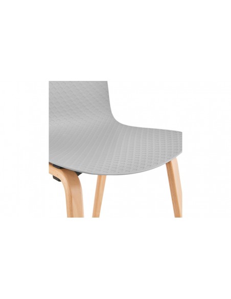 Chaise scandinave gris Tania