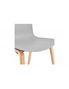 Chaise scandinave gris Tania