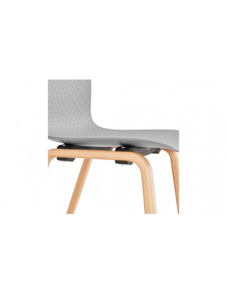 Chaise scandinave gris Tania