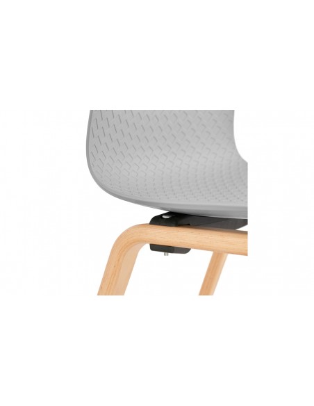 Chaise scandinave gris Tania