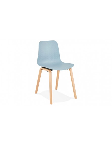 Chaise scandinave bleu Tania