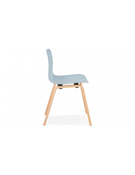 Chaise scandinave bleu Tania