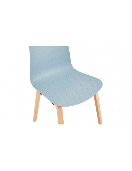 Chaise scandinave bleu Tania