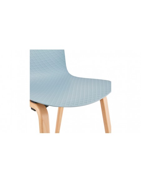 Chaise scandinave bleu Tania