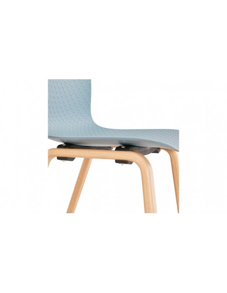 Chaise scandinave bleu Tania