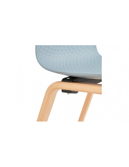 Chaise scandinave bleu Tania