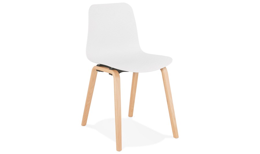 Chaise scandinave blanche Tania Chaise scandinave blanche Tania