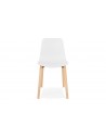 Chaise scandinave blanche Tania