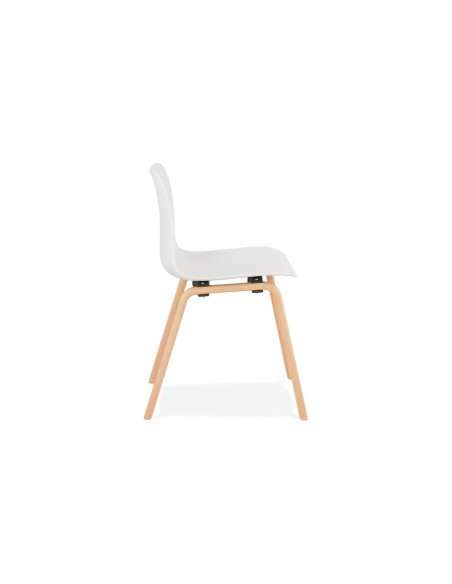 Chaise scandinave blanche Tania
