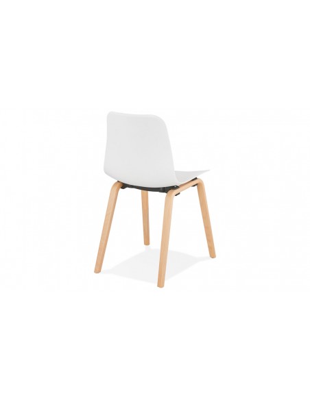 Chaise scandinave blanche Tania
