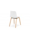 Chaise scandinave blanche Tania