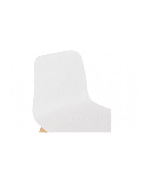 Chaise scandinave blanche Tania