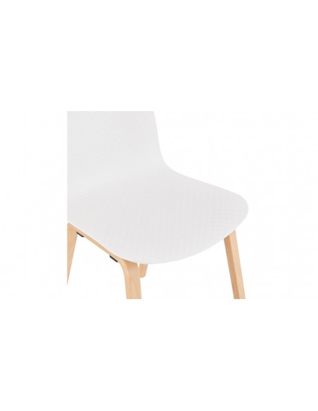 Chaise scandinave blanche Tania
