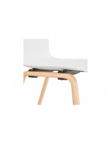 Chaise scandinave blanche Tania