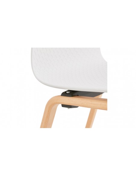 Chaise scandinave blanche Tania
