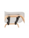 Chaise scandinave blanche Tania