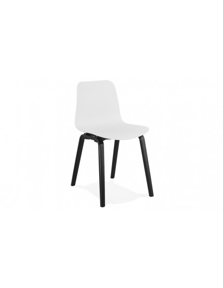 Chaise design blanc Alba