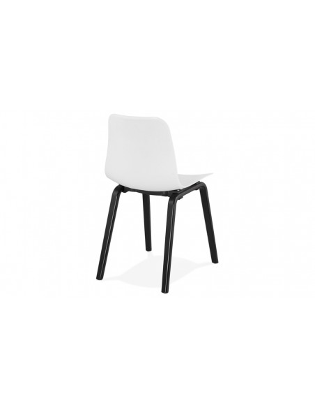 Chaise design blanc Alba