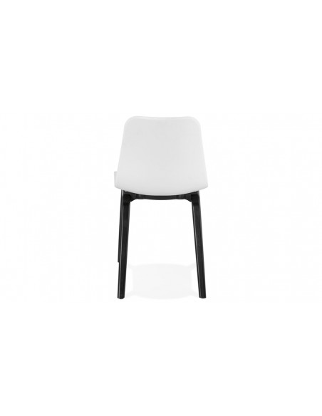 Chaise design blanc Alba