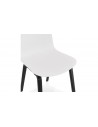 Chaise design blanc Alba