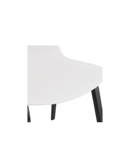 Chaise design blanc Alba