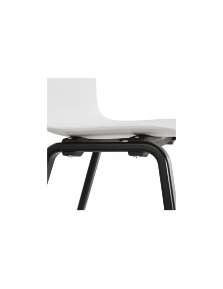Chaise design blanc Alba