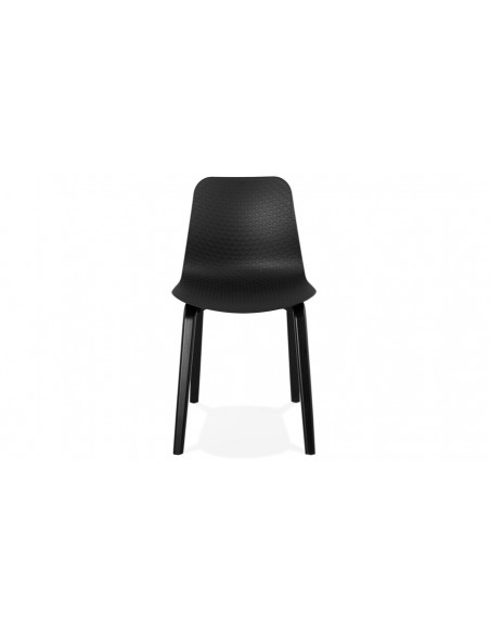 Chaise design noir Alba
