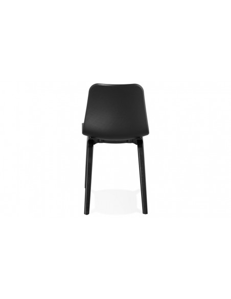 Chaise design noir Alba