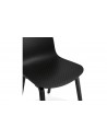Chaise design noir Alba