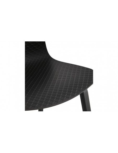 Chaise design noir Alba