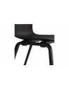Chaise design noir Alba
