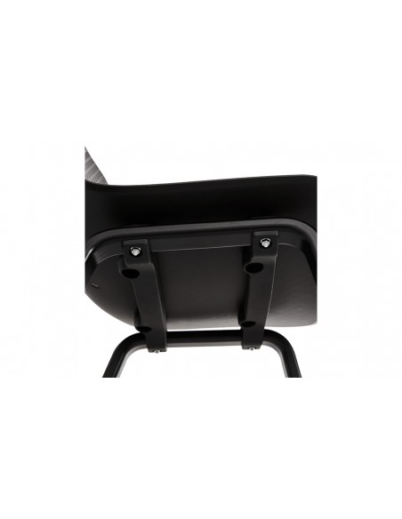 Chaise design noir Alba