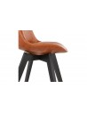 Chaise style industriel marron Anita
