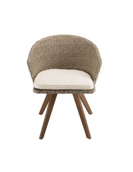 Fauteuil jardin rotin synthétique