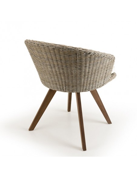 Fauteuil jardin rotin synthétique