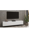 Meuble TV salon blanc Zambia