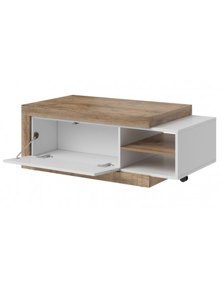 Table basse extensible 1 porte Angola