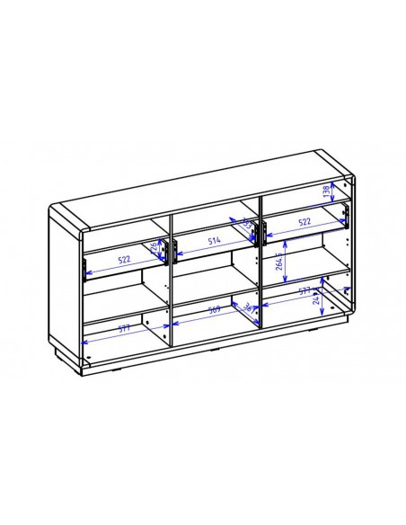 Dimensions buffet design Rwanda