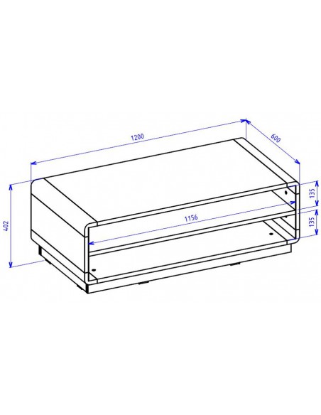 Dimensions table basse Rwanda