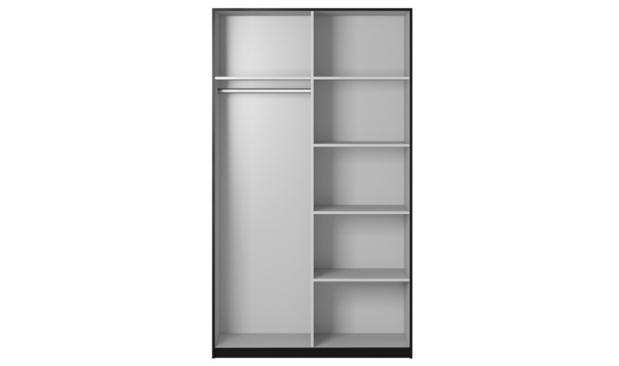 Dressing noir avec miroir Huelva House and Garden